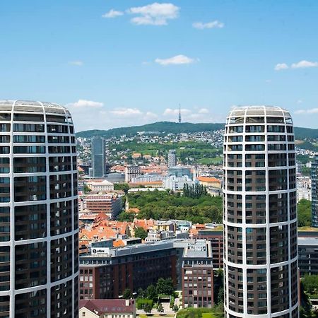 Luxury 1Bdrm On The 28Th Floor Lejlighed Bratislava Eksteriør billede